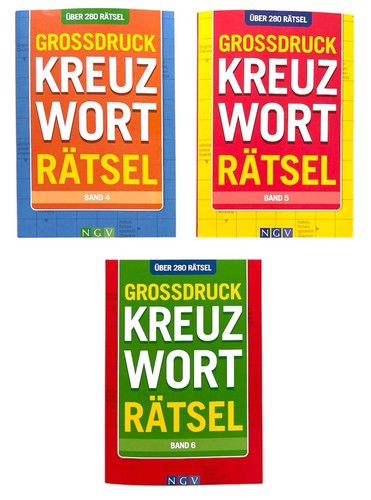 Grossdruck kreuzworträtsel - grossdruck,