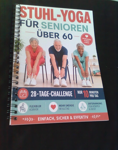 Stuhl yoga für senioren - stuhl,