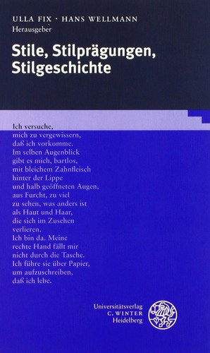Stile stilprägungen - stile,,