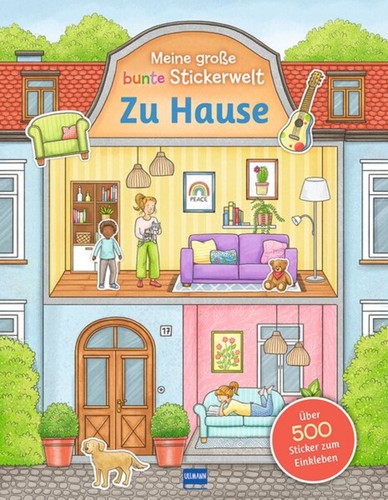 Meine große bunte stickerwelt - meine,